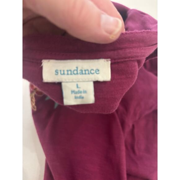 Sundance Wild Willow
Embroidered Boho Henley Long Sleeve Shirt size large - Picture 3 of 8